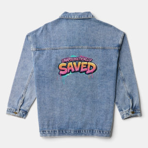 Veste en jean sans excuses Sauvée