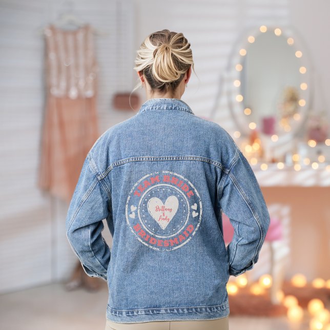 Veste en jean Team Bride (Créateur téléchargé)