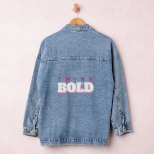 Veste en jean Think Bold