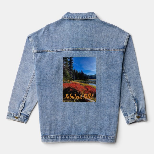 Veste Grand Fall Denim (Verso)