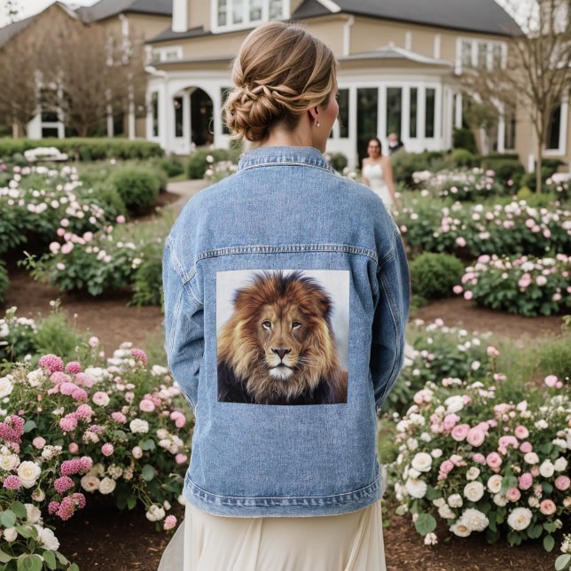 Veste LION Denim (Mariage Retour)