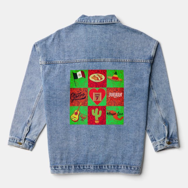 Veste Mexico Love Denim (Verso)