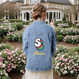Veste Monogram Denim pour femmes hippy super