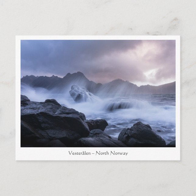 Vesteralen Norway Postcard (Front)