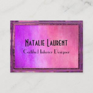 Vestport Elegant Professional 3.5" x 2.5" Business Card