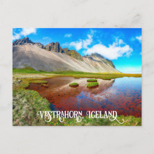 Vestrahorn Mountains, Iceland Postcard