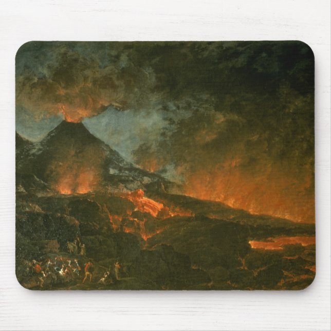 Vesuvius Erupting Mouse Pad (Front)