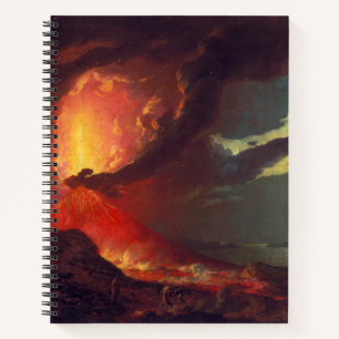 Vesuvius in Eruption (by Joseph Wright of Derby) Notebook