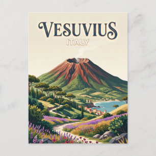 Vesuvius National Park Italy Postcard
