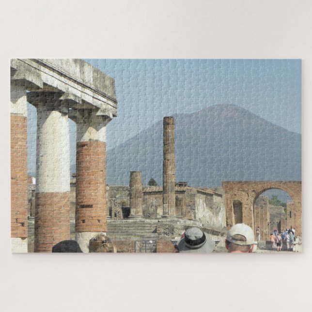 Vesuvius-Pompeii Jigsaw Puzzle (Horizontal)