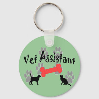 Vet Assistant Gifts Keychain