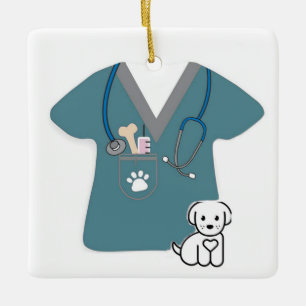 Vet Scrub ornament