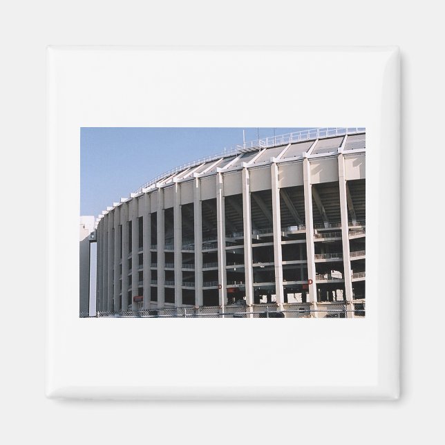 Vet Stadium Carré Magnet (Devant)