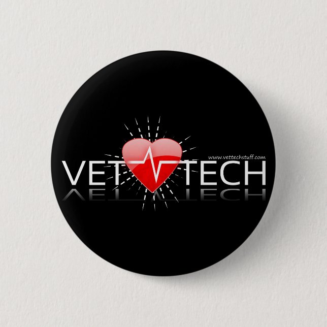 vet tech button (Front)