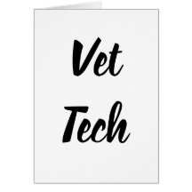 Vet Tech Card