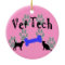 Vet Tech Christmas Ornament  Paws and Bones