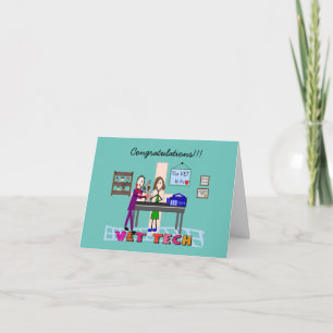 Vet Tech Graduation Card