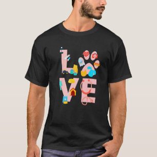 Vet Tech Love Veterinary Technician 1 T-Shirt