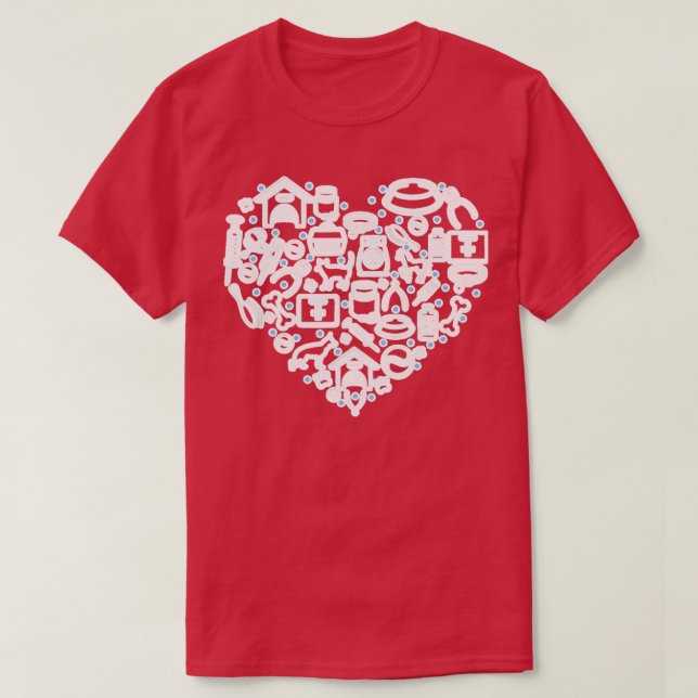 Vet Tech Veterinary Technician 2 T-Shirt (Design Front)