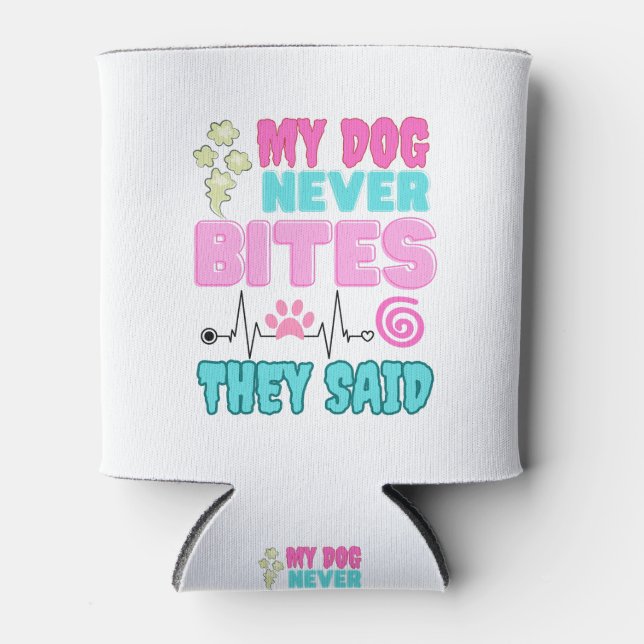 vet tech,veterinary technician, medicine,nurse,Dog Can Cooler (Front)
