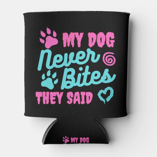 vet tech,veterinary technician, medicine,nurse,Dog Can Cooler (Front)