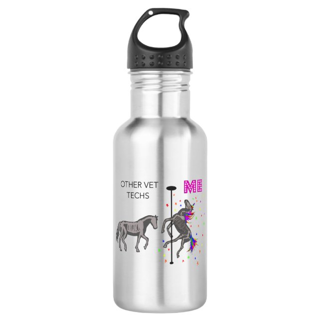 vet tech water bottle (Front)