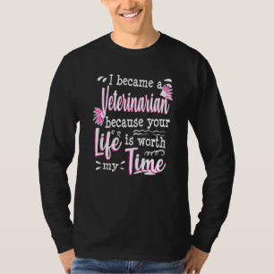 Vet Veterinarian Graduation DVM Veterinary Medicin T-Shirt