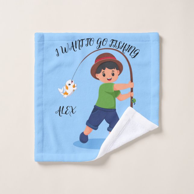 VÊTEMENT DE LAVE DE PÊCHE POUR ENFANTS (Gant de toilette)