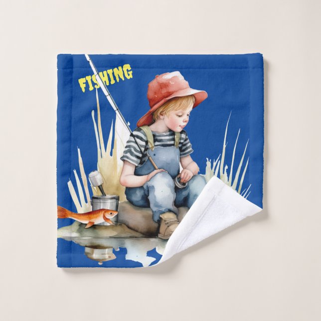 VÊTEMENT DE LAVE DE PÊCHE POUR ENFANTS (Gant de toilette)