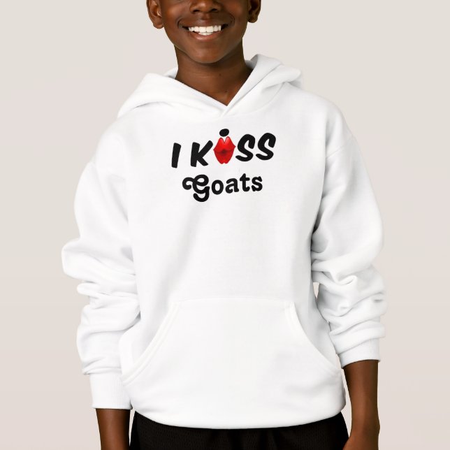 Vêtements Enfants J'Embrasse Chèvres (Devant)