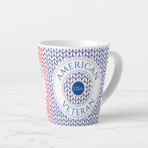 VETERAN AMÉRICAIN Latte Mug