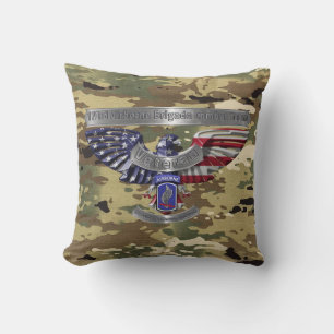 Veteran American Eagle “Proud To Have Served” Throw Pillow