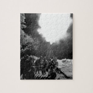 Veteran Artillery men of the "C" Btry_War Image Jigsaw Puzzle