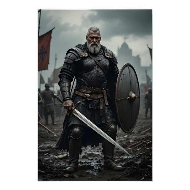 Veteran Battlefield Warrior Poster (Front)