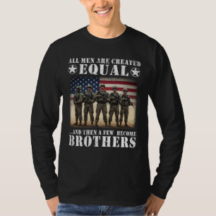 Veteran Brothers Military Brotherhood Patriotic T-Shirt