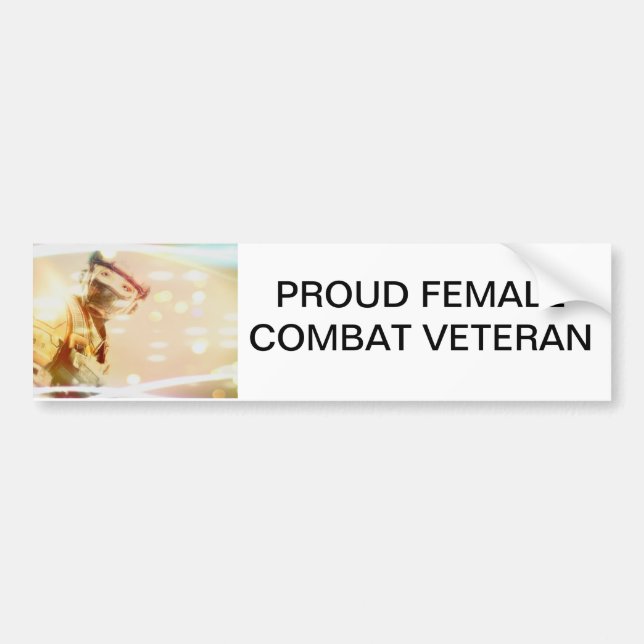 VETERAN BUMPER STICKER (Front)