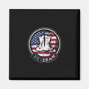 Veteran Combat Shoes Magnet