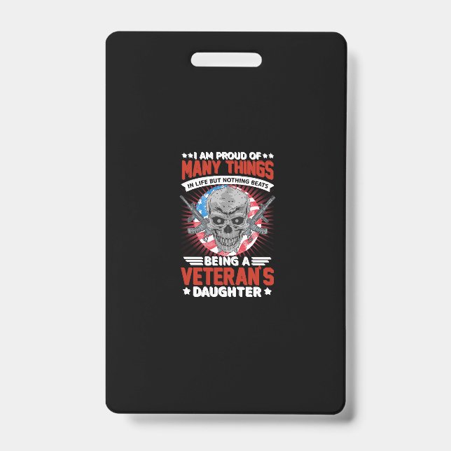 veteran daughter badge (Front)