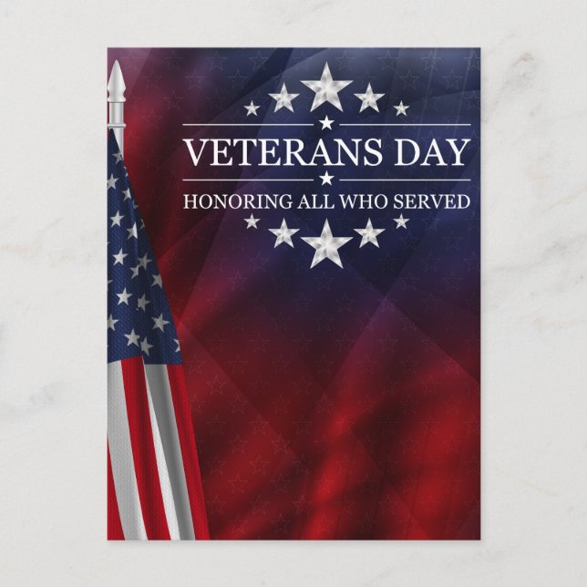 Veteran Day Postcard (Front)