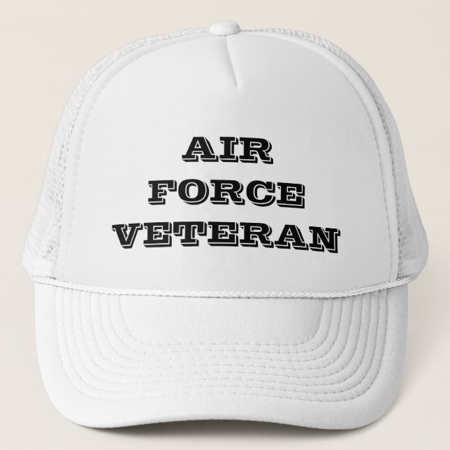 Vétéran de l'Armée de l'Air de casquette (Devant)
