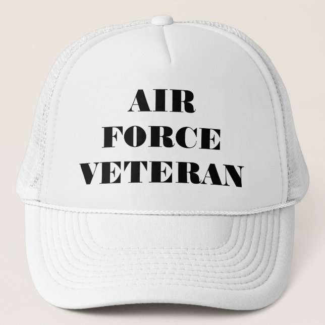 Vétéran de l'Armée de l'Air de casquette (Devant)