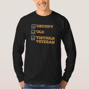 Veteran Grumpy Old Vietnam Veteran Premium T-Shirt