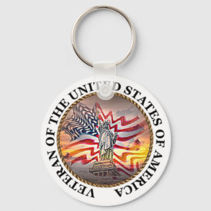Veteran Keychain