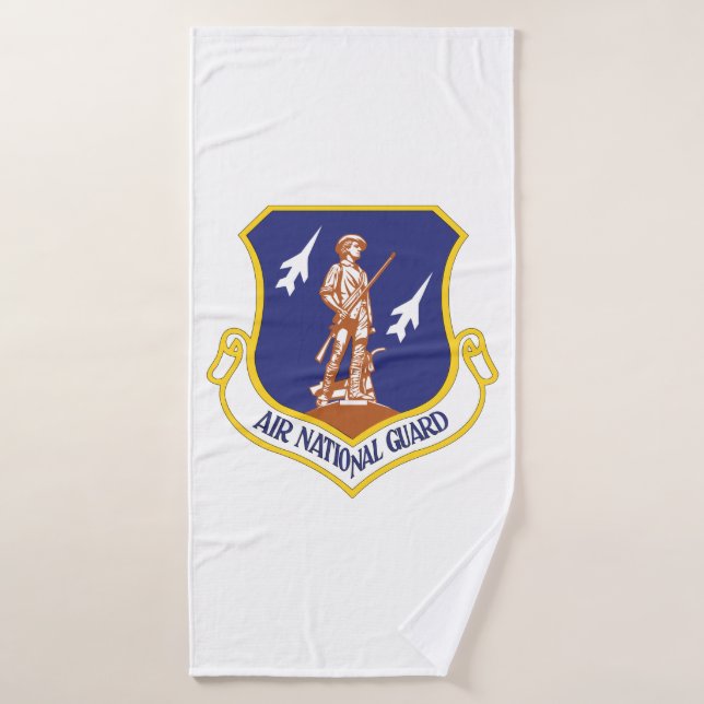 Vétéran militaire de l'armée de l'air (Serviette de bain)