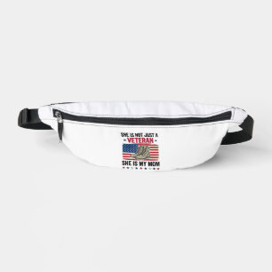 Veteran Mom Patriotic Military Boots Shirt Design_ Fanny Pack