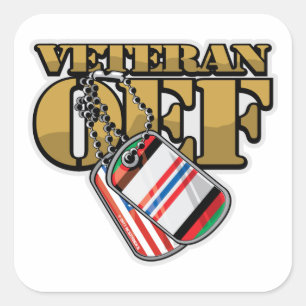 Veteran OEF Dog Tags