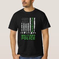 Veteran Of The Military Police -US Flag
