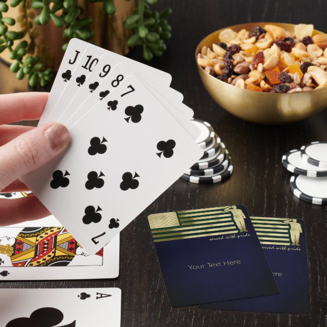 Veteran Playing Cards (In Situ)