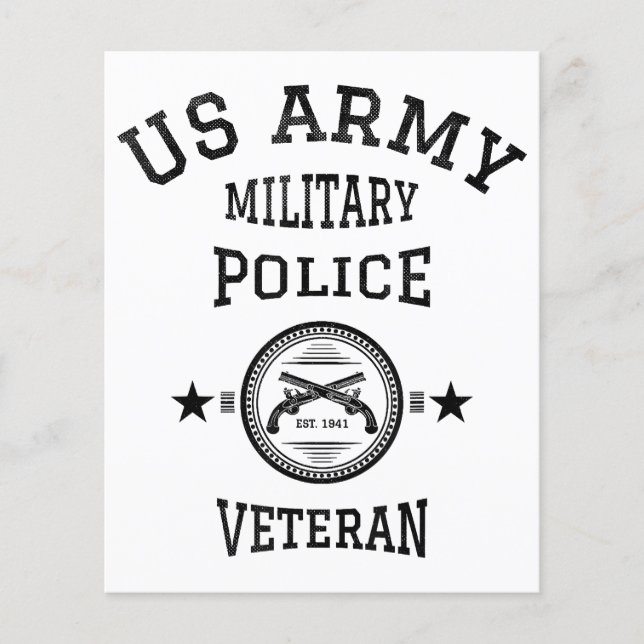 Veteran Retired Police Officer (Front)