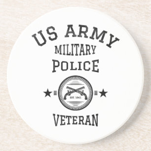 Veteran Retired Police Officer Coaster